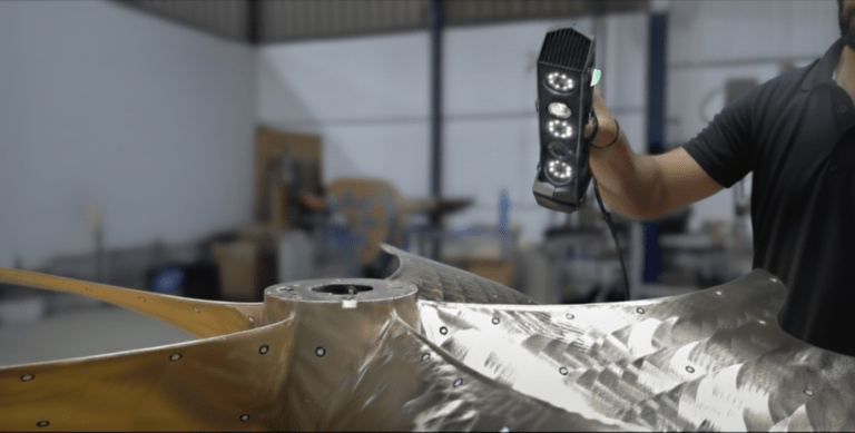 Escaneado 3D para reparación y customización de yates