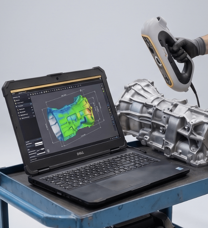 Escaneado 3D para fundición