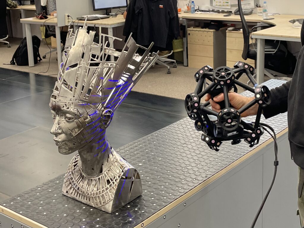 Nefer 3.0 interpretación del Busto de Nefertiti