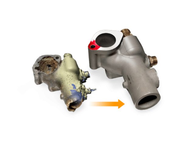 Escaneado 3D para ingeniería inversa